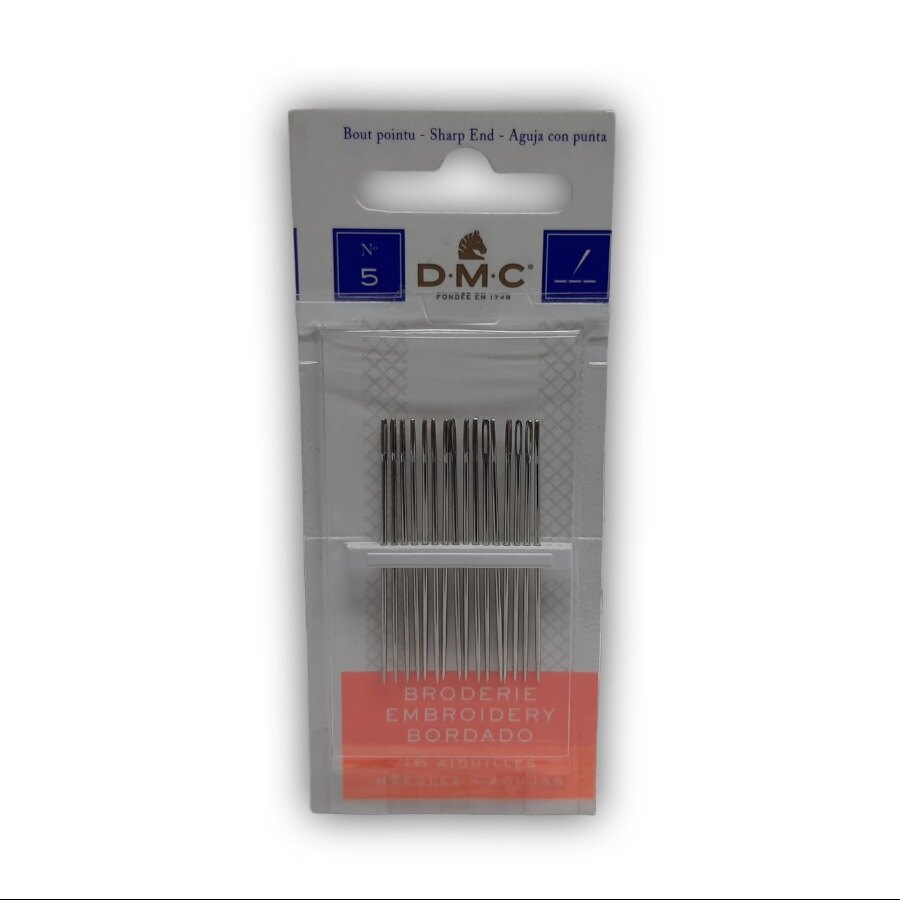 سوزن گلدوزی dmc (سایز بندی)